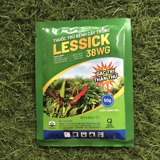 Lessick 38wg 50gr - chuyên thán thư, thối trái ớt