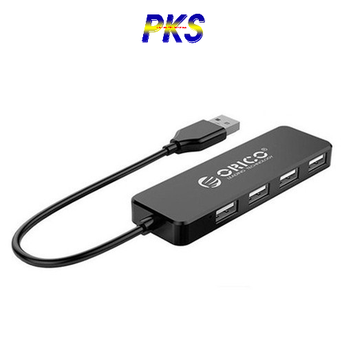 Bộ Hub chia 4 cổng USB 2.0 Orico FL01 - Hàng Chính Hãng bảo Hành 1 năm