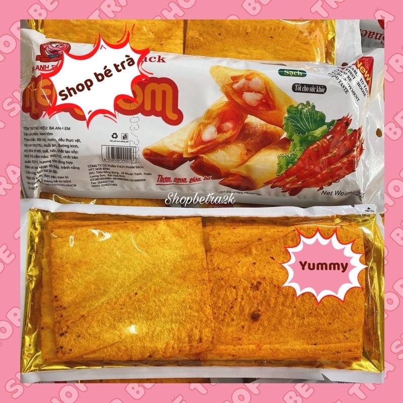 5gói snack nem tôm