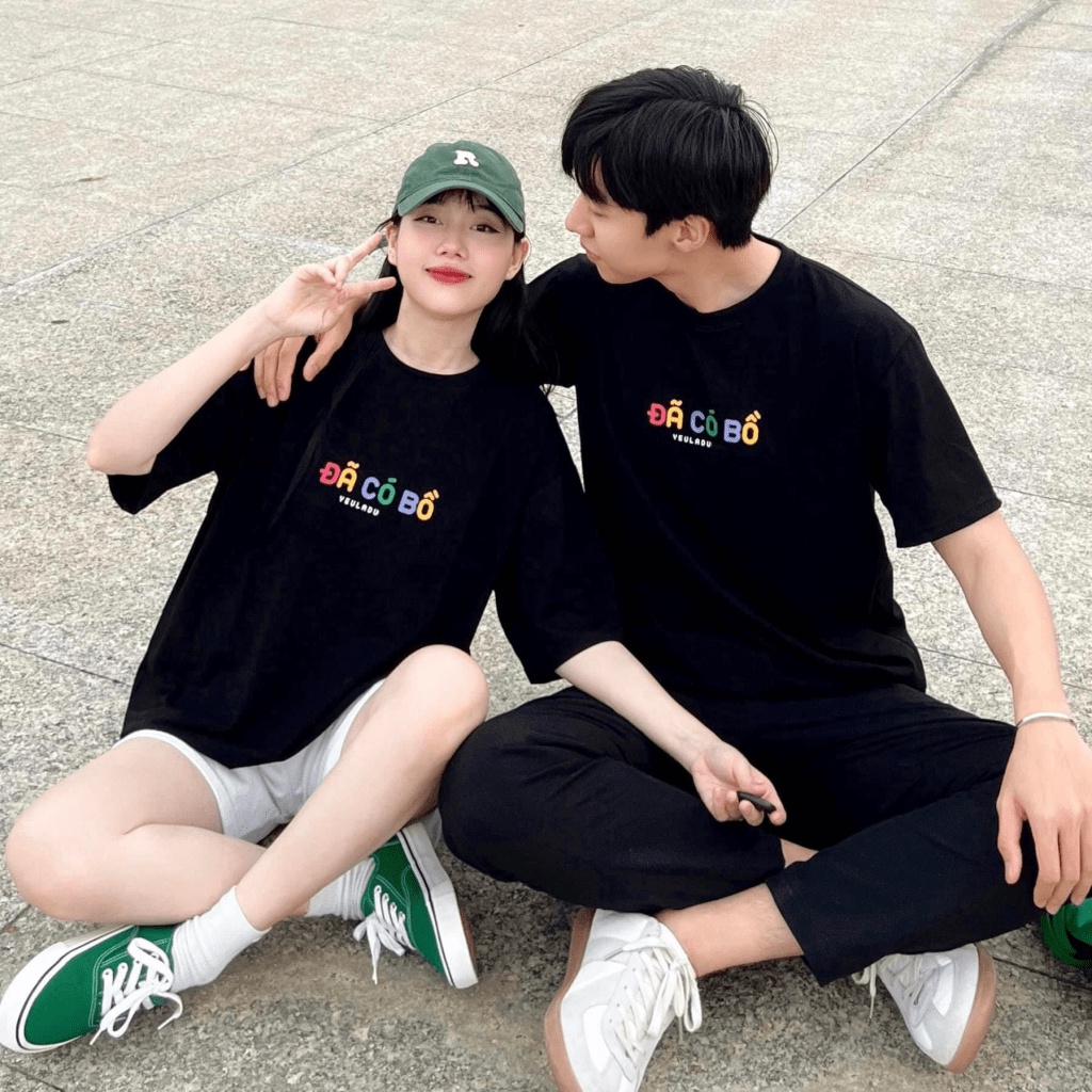 (Free ship) Mẫu Mới Áo Phông | Xả Lỗ Tới 50% Mẫu Áo Thun Cho Các Cặp Đôi In ĐÃ CÓ BỒ Cực HOT NA HHP Fashion