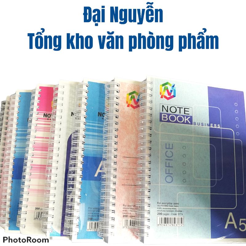 Sổ lò xo a4 - a5 Hải Tiến 200 trang