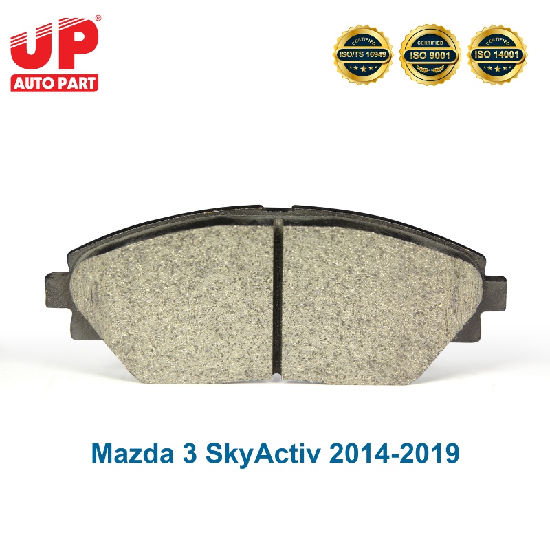 Má phanh bố thắng đĩa trước ô tô Mazda 3 SkyActiv 2014-2019