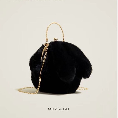 Túi Đeo Chéo Hình Thỏ Nhồi Bông Dễ Thương Thời Trang Xuân Hè Hàn Quốc Cho Nữ 2022