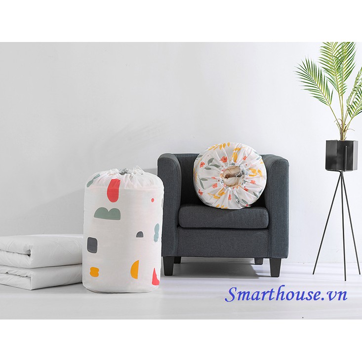 Túi đựng chăn ga gối quần áo đa năng chống ẩm có dây rút siêu tiện lợi
