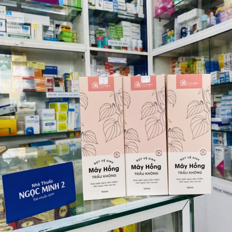 ✅ [Chính Hãng] Bọt vệ sinh Mây Hồng Trầu Không giúp làm sáng sạch, khử mùi hôi, cân bằng pH.