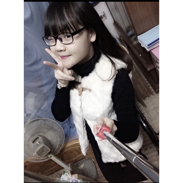 Áo gile lông zara kid sz 13/14y