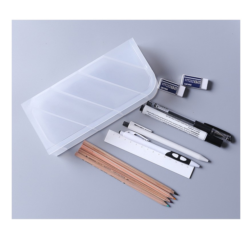 Ống cắm bút đa năng chia 4 ngăn cao cấp tiện dụng