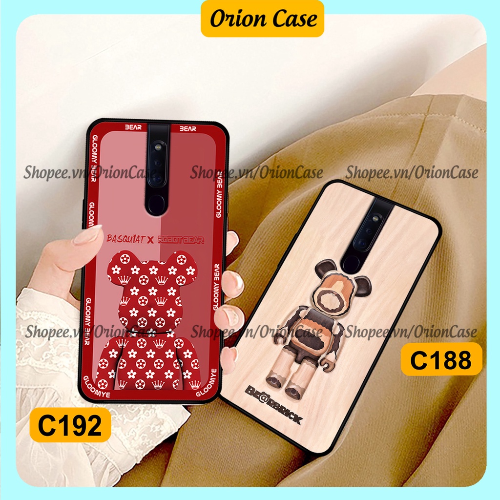 Ốp lưng Oppo F11 / F11 Pro in hình bearbrick 3D thời trang, cá tính. ốp chống sốc, bền đẹp