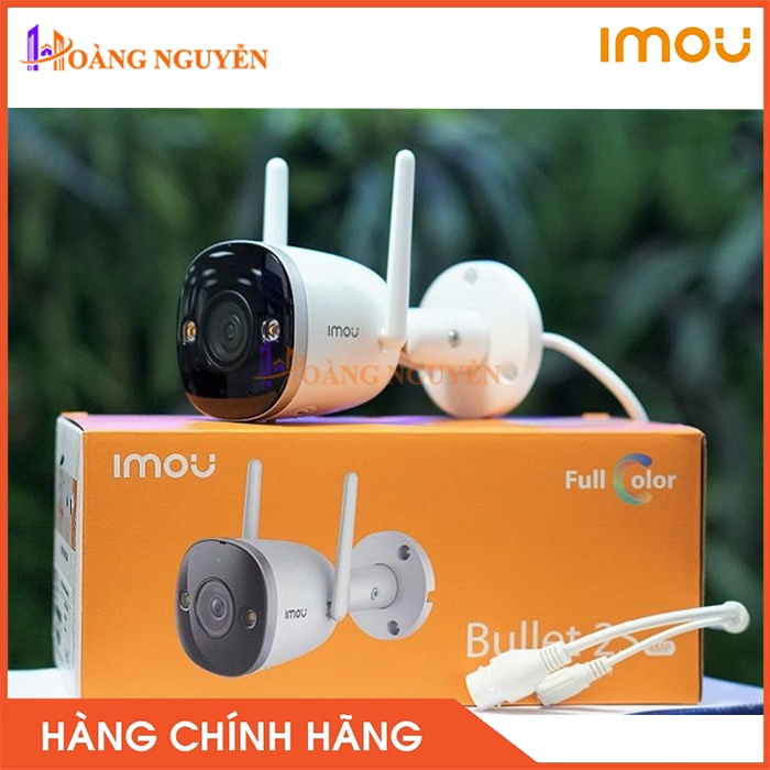 [NHÀ PHÂN PHỐI] Camera ngoài trời IMOU F46FEP 4MP,  Tầm nhìn ban đêm, Hỗ trợ 4 chế độ ánh sáng ban đêm