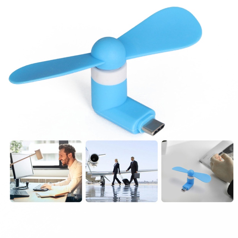 Quạt Mini Cổng USB C Cho Thiết Bị Android