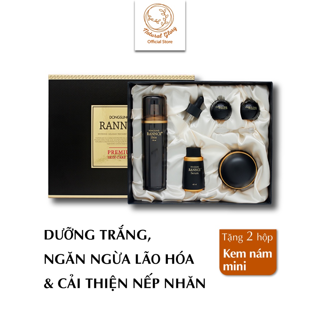 Bộ loại bỏ nám Dongsung Premium Skincare Set cải thiện và tăng đề kháng cho da, làm trắng sáng da