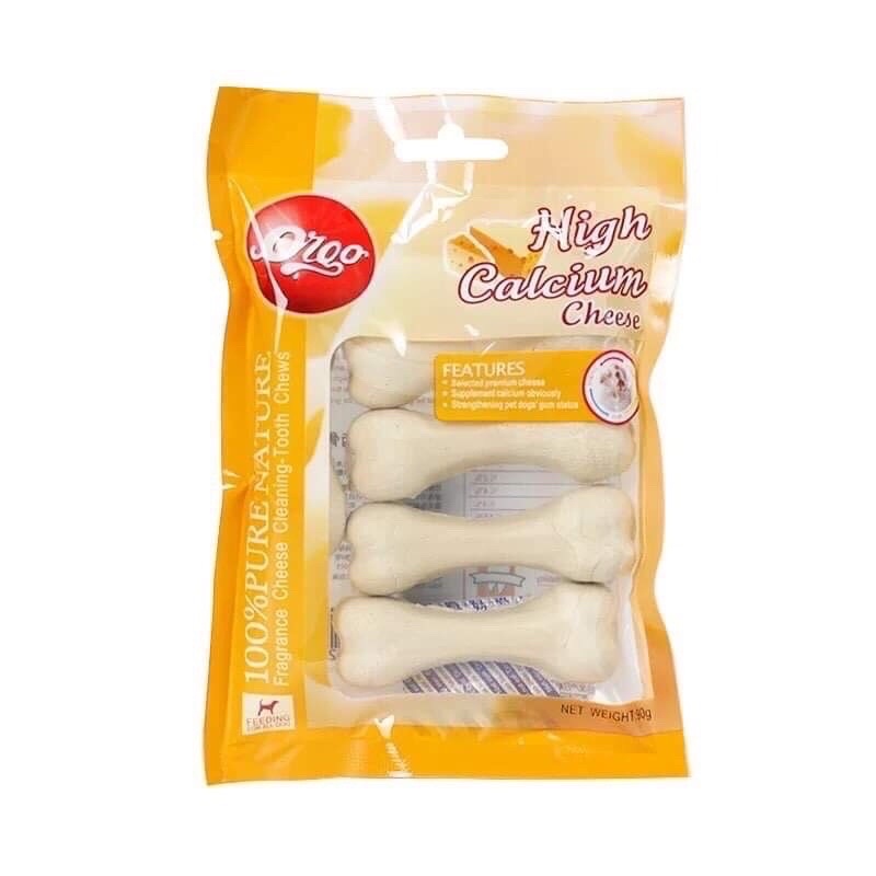 Xương Canxi Gặm Sạch Răng, Giảm Hôi Miệng, Kích Thích Ăn Ngon Cho Chó