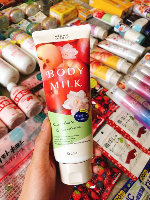 CÓ BILL NHẬT - Kem dưỡng thể BODY MILK KRACIE