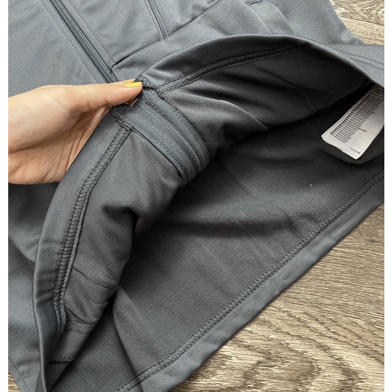 Bộ Quần Áo Thể Thao Nam Jacket + Pant NK PSG Strike Gris Rouge 2022