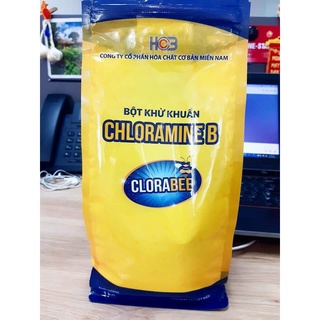[túi 1kg] Bột khử trùng, kháng khuẩn Cloramin B 25%