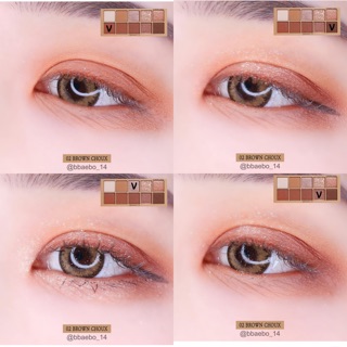 BẢNG PHẤN MẮT CLIO PRO EYE PALETTE BROWN CHOUX