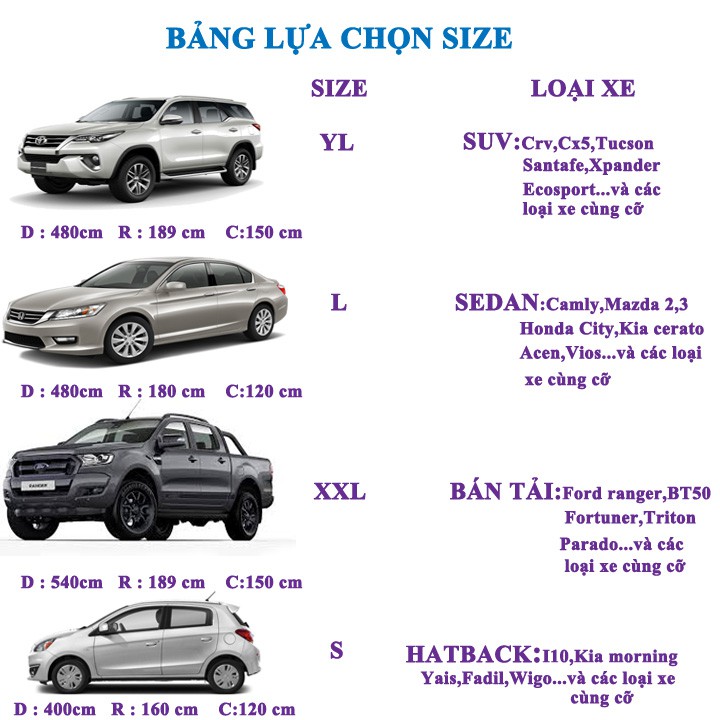 [HÀNG SIÊU DÀY 3,2KG] Bạt phủ ô tô,xe hơi 3 lớp cao cấp tráng nhôm chống nắng cách nhiệt  chống xước  SIÊU DÀY | BigBuy360 - bigbuy360.vn
