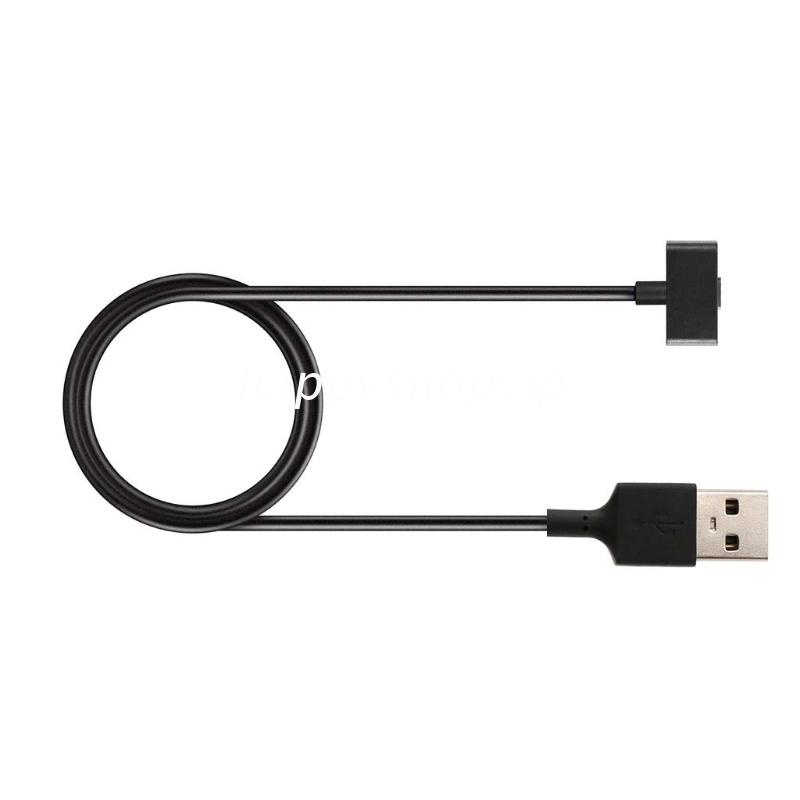 Dây Cáp Sạc USB Màu Đen Cho Đồng Hồ Thông Minh Fitbit Ionic 95cm