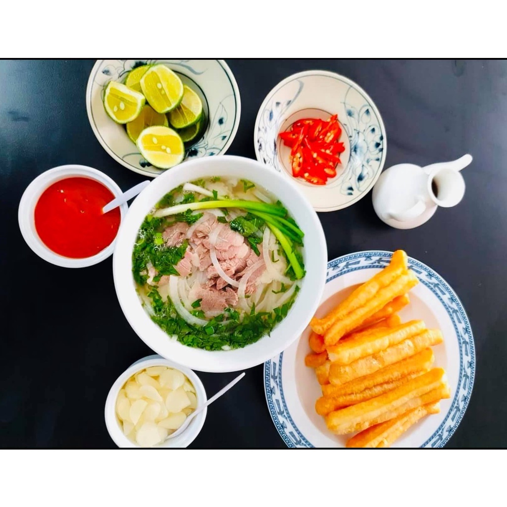 Nước cốt phở bò; phở gà cô đặc - pha thêm 2L nước