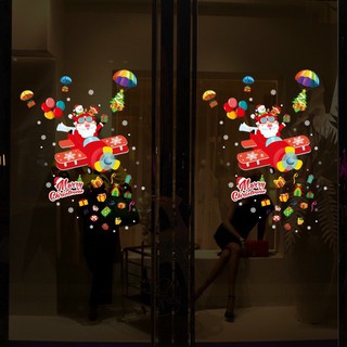 decal Dán Kính Trang Trí noel