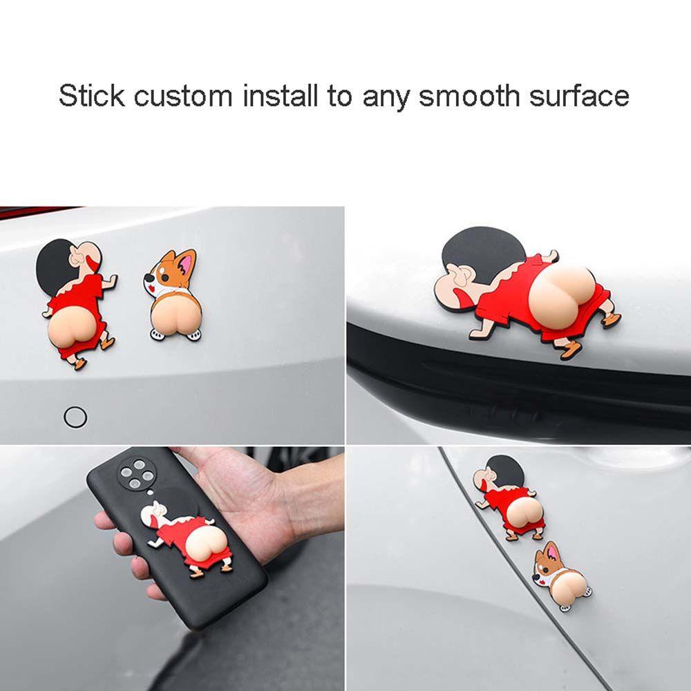 Miếng Dán 3D Chống Trầy Trang Trí Cửa Sổ Xe Hơi