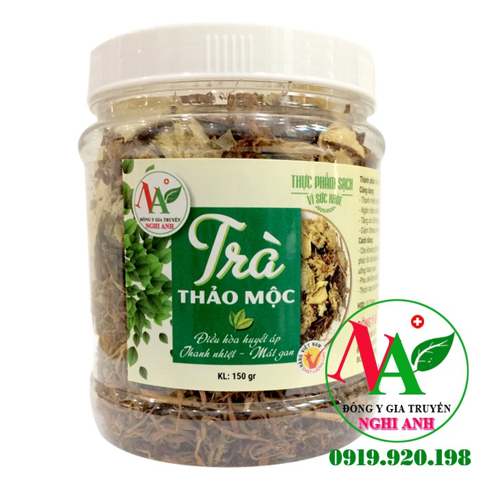 Trà thảo mộc điều hòa huyết áp và phòng ngừa ung thư của Đông Y Nghi Anh 03 hộp