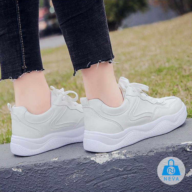 [Giày Mới] Giày SNEAKER màu trắng siêu hot NEVA2517