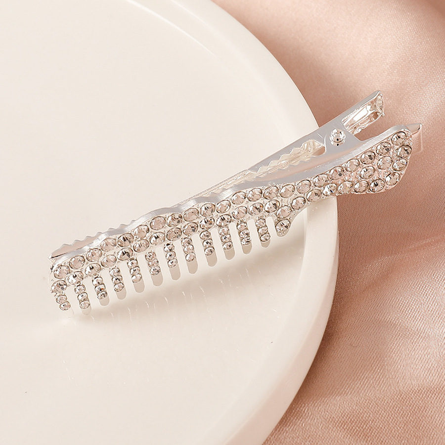 Kẹp tóc đính đá lấp lánh phong cách Hàn Quốc