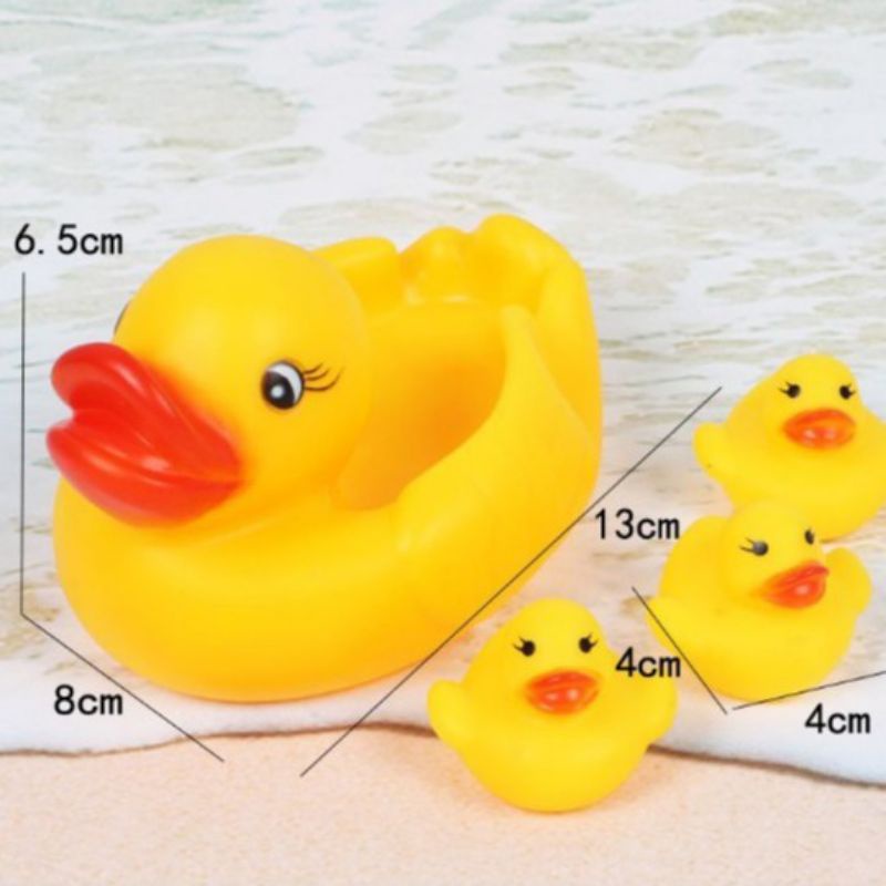 Thú thả chậu tắm kêu chít chít set 12 con