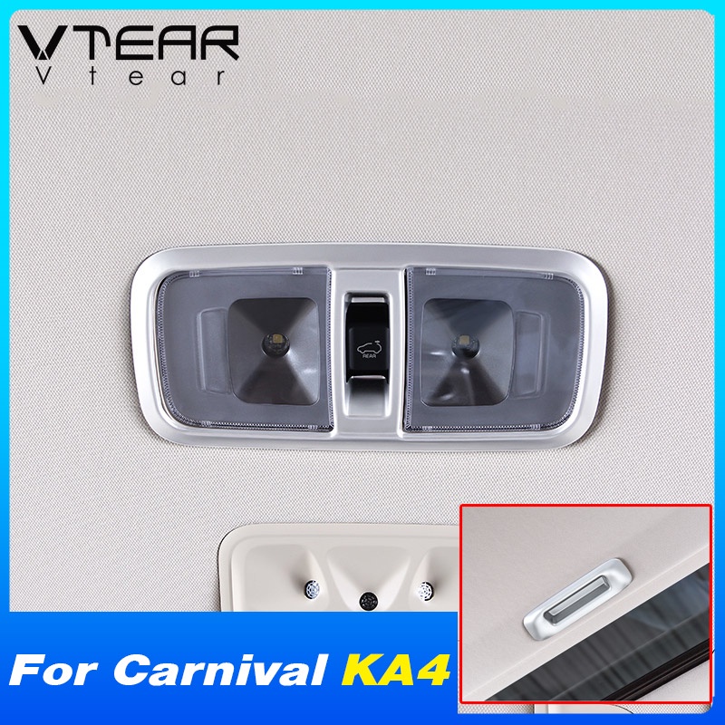 Khung Dán Trang Trí Nút Điều Khiển Cửa Sổ Xe Hơi Cho Kia Carnival KA4 2022