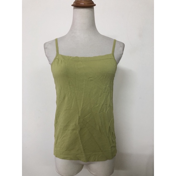 size M L áo 2 dây môngtoghi màu xanh cốm lỗi sụt dây quai áo 2hand mới cao