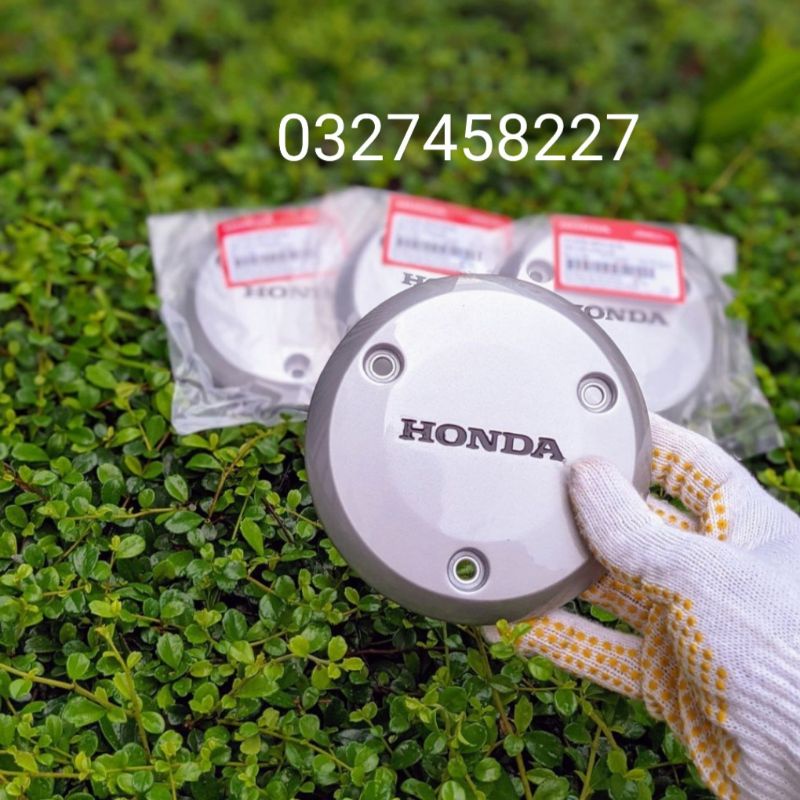 Nắp ốp nhựa nồi xe Super DREAM, WAVE...chữ đen zin honda