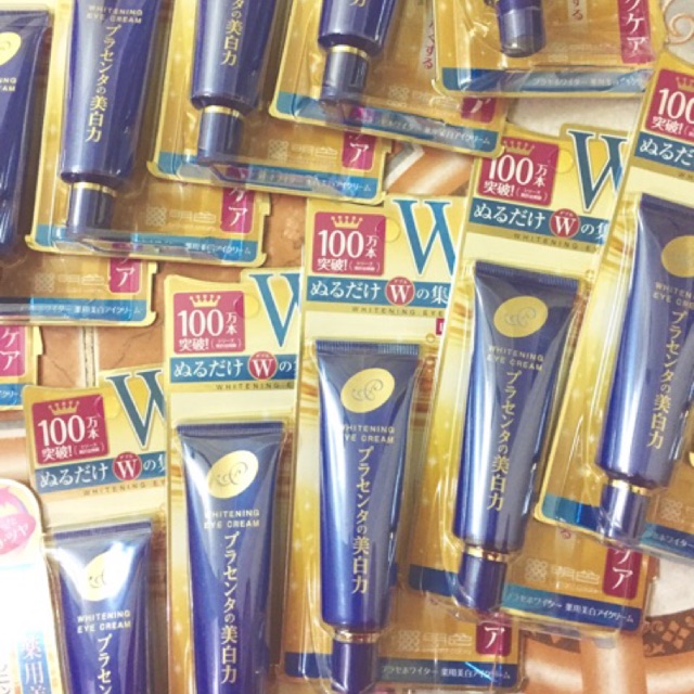 [Có sẵn] Kem mắt Meishoku - Tinh chất nhau thai cừu - tuýp 30gr - Cam kết chuẩn auth xách tay