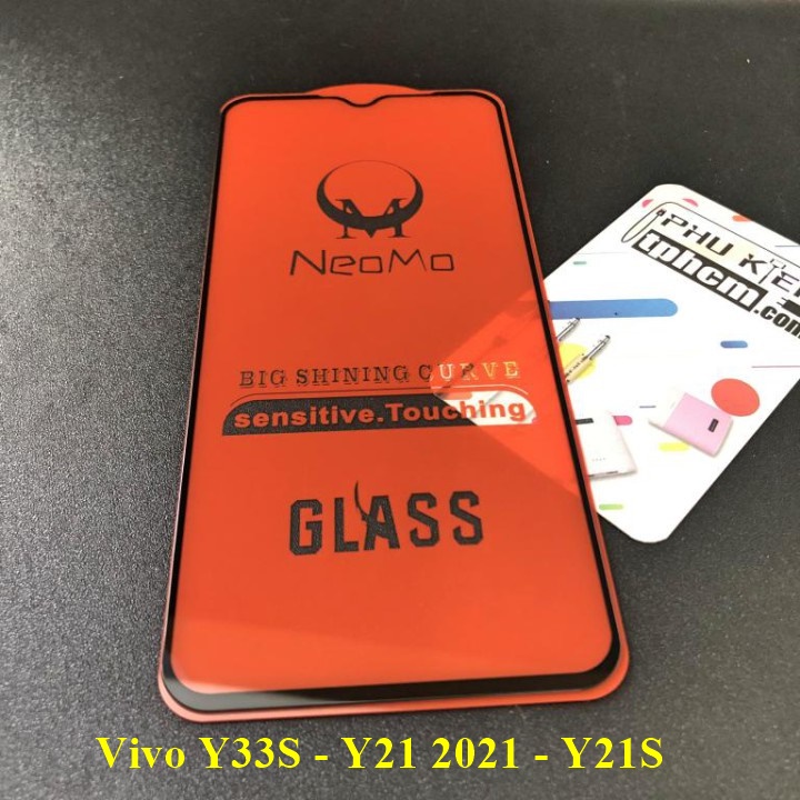 Dán cường lực Vivo Y33S - Y21 2021 - Y21S Full màn hình Full keo