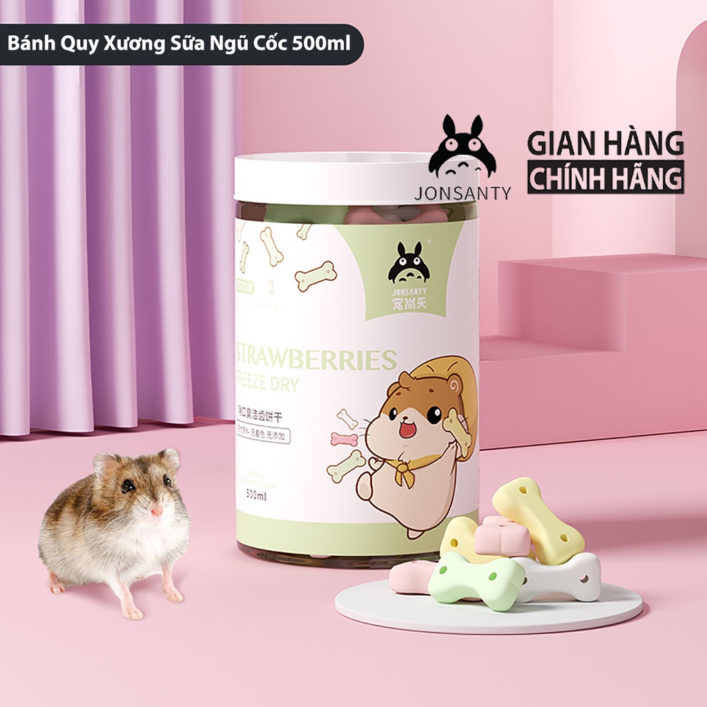 Bánh xương sữa cho hamster mài răng thú cưng nhỏ hãng JONSANTY cst010