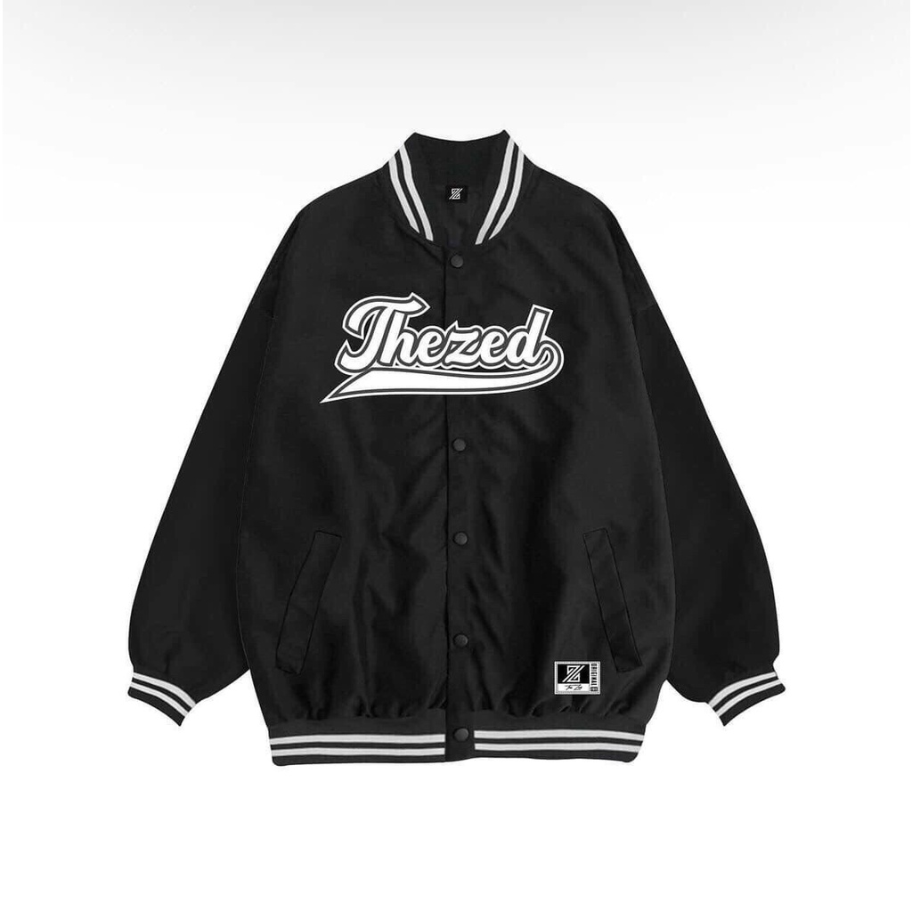 Áo khoác nam nữ bomber Thee Zed unisex hàng hai lớp phong cách Hàn Quốc | BigBuy360 - bigbuy360.vn