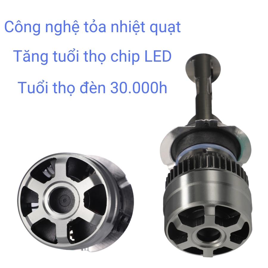 Đèn ô tô siêu sáng H7 12V sử dụng đèn pha ô tô đèn cos công nghệ Lumiled Led siêu sáng