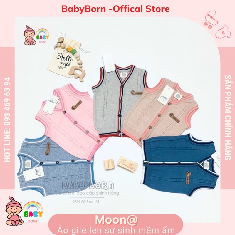 Moon - Gile len lông cừu ấm ấp, mềm mịn cho bé