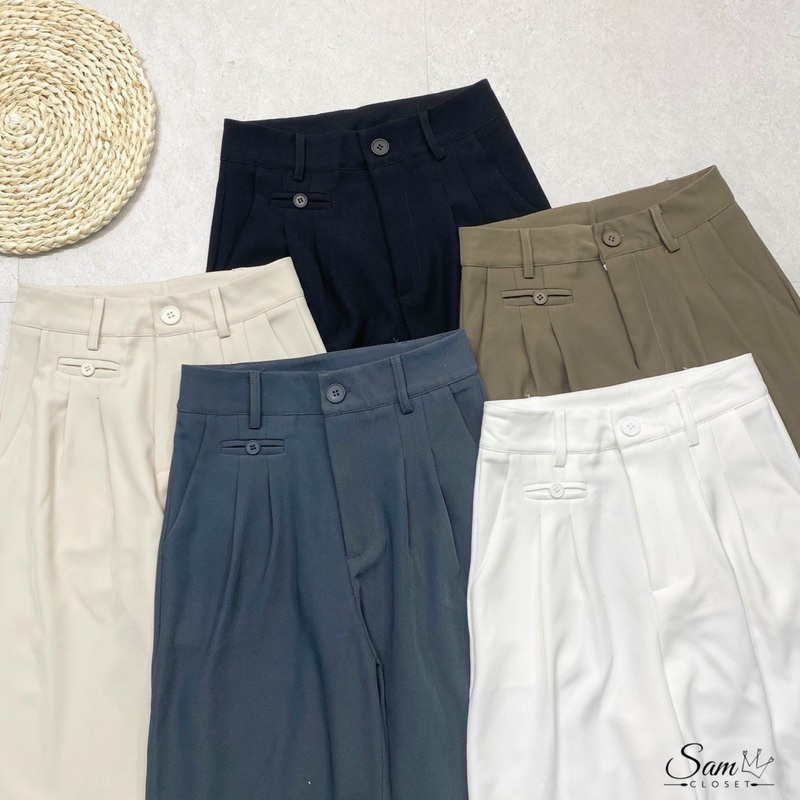 QUẦN XUÔNG VẢI XỊN, QUẦN TÂY CÔNG SỞ TÚI BÉ Ở CẠP QUẢNG CHÂU LOẠI 1 MS20001