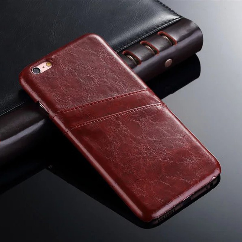 Ốp Điện Thoại Chống Sốc Có Ngăn Đựng Thẻ Cho iphone 8 7 6 6s plus se 2020