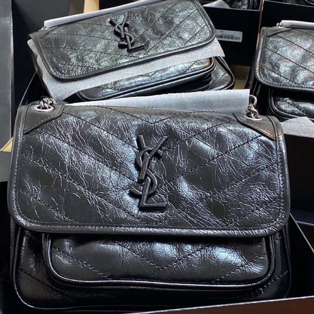 Túi NIKI BABY IN PELLE VINTAGE GOFRATA siêu cấp