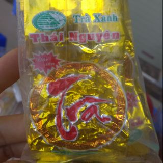 Bịch 50 túi chè lễ màu vàng gói 10g