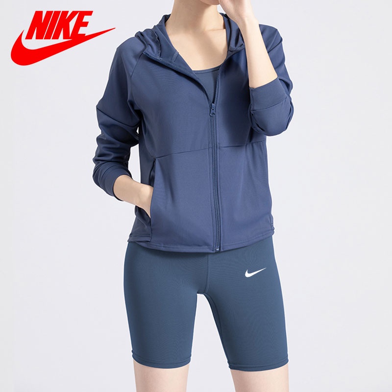 Nike Quần chạy bộ Lưng Cao Ôm Dáng Thoáng Khí Chất Lượng Dành Cho Nữ