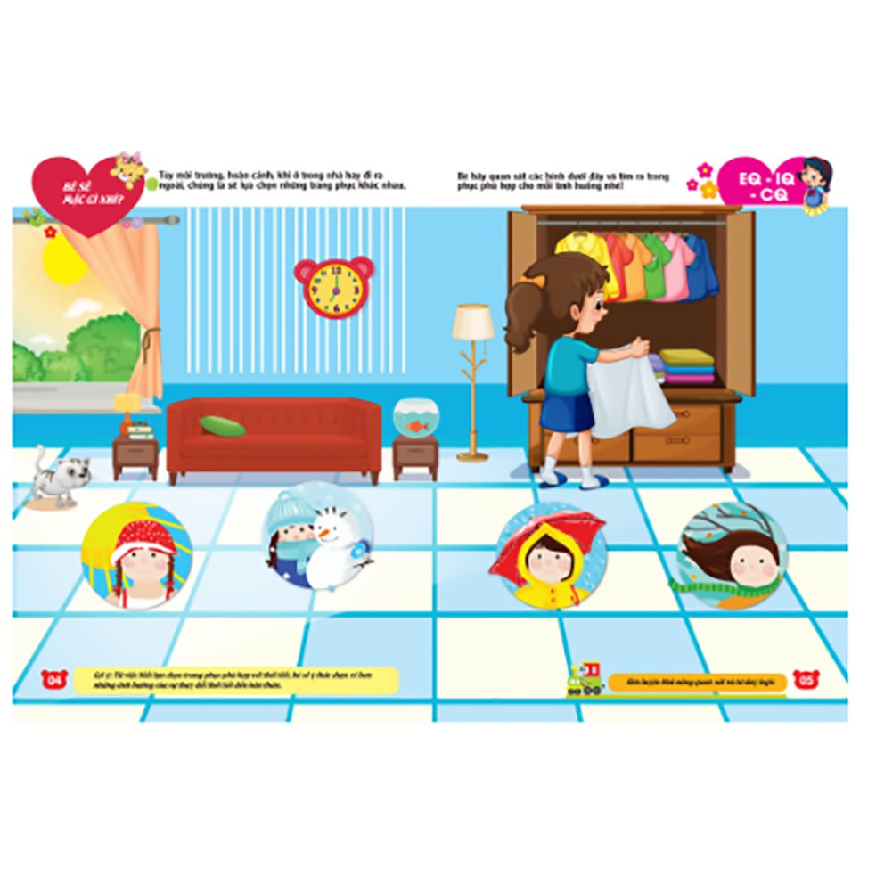 Sách - Bóc dán hình thông minh IQ-EQ-CQ 150 miếng dán hình thông minh - Đồ dùng