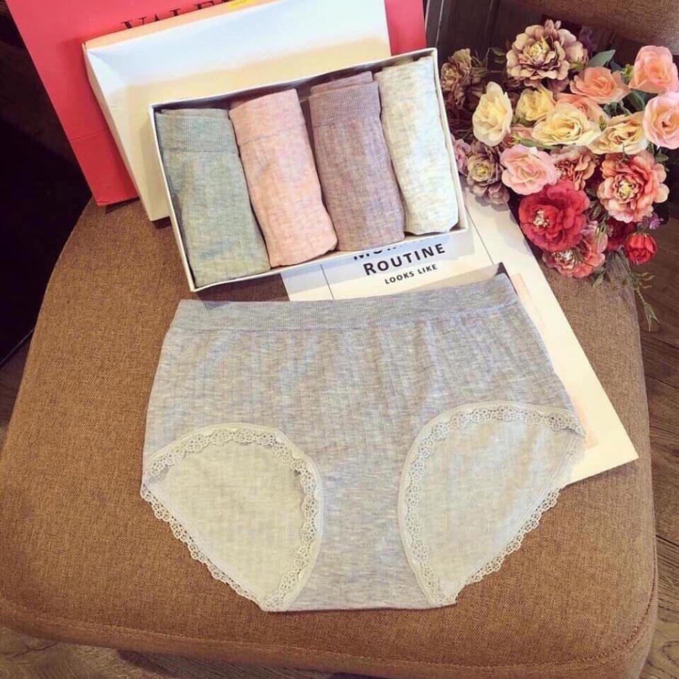 Quần Lót Muối Tiêu Kháng Khuẩn Xuất Nhật Vải Sợi Tre Kháng Khuẩn - Hanlly Fashion Thời Trang Nữ | BigBuy360 - bigbuy360.vn