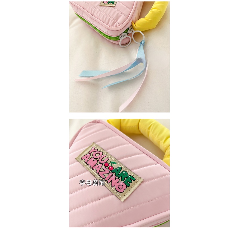 Túi Đựng Mỹ Phẩm Hình Tam Giác Dễ Thương