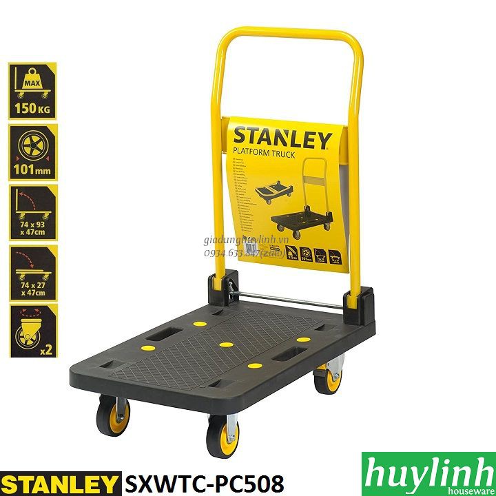 Xe kéo đẩy hàng đa năng Stanley SXWTC-PC508 - Tải trọng 150kg
