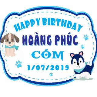 Bảng tên treo tường cho bé kt 70cm