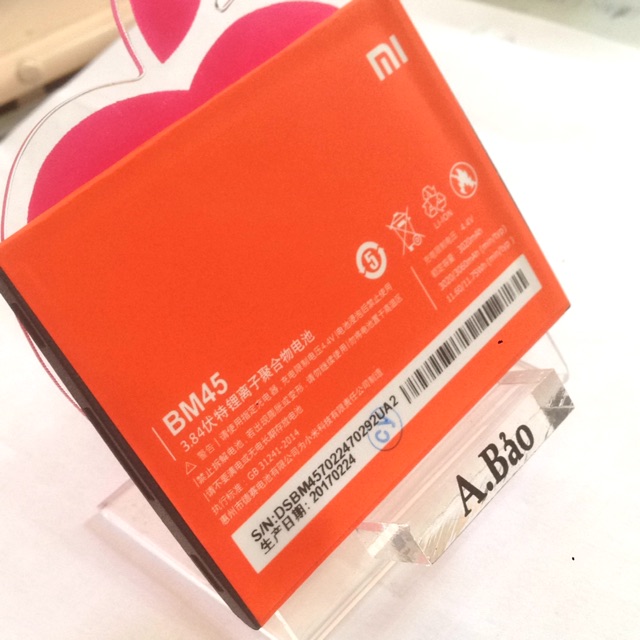 Pin XIAOMI BM45(Redmi Note 2) chính hãng