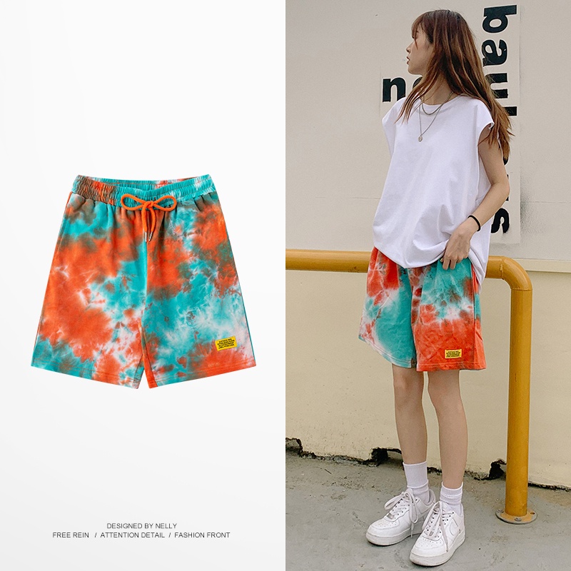 Quần đùi Nelly loang xuân hạ quần short da cá (NELLY)